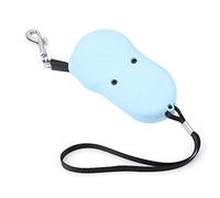 Sonew Laisse Rétractable pour Chien - Bande Réfléchissante en Nylon avec - Verrouillage pour Les Aventures en Plein Air (Bleu Clair)