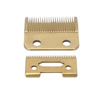 Sonew Lame de Tondeuse à Cheveux, Accessoire de Lame de Tondeuse de Rechange Professionnel en Acier Inoxydable, Pièces de Tondeuse à Cheveux Réglables pour Tondeuses Wahl