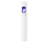 Sonew Lampe à Ongles en Gel Portable, Petit Sèche-ongles Rechargeable par USB avec Affichage Numérique pour Voyage à la Maison (WHITE)