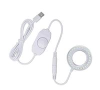 Sonew Lampe d'éclairage de Microscope à LED de luminosité avec Boucle en Spirale et Régulateur pour Un éclairage amélioré