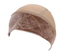 Sonew Large Perruque Grip Cap Velours Antidérapant Bandeau Réglable Casquette avec Maille Respirante pour Chimiothérapie Cheveux Clairsemés Perruques Pleine Dentelle (brun clair)