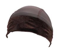 Sonew Large Perruque Grip Cap Velours Antidérapant Bandeau Réglable Casquette avec Maille Respirante pour Chimiothérapie Cheveux Clairsemés Perruques Pleine Dentelle (BROWN)