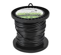 Sonew Ligne de -Bordure Ronde de 3,3 Mm - Nylon Haute efficacité | Convient à la Plupart des Tondeuses à Gazon 50 M (30M)