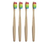 Sonew Lot de 10 Brosses à Dents à Poils Souples pour un Nettoyage en Douceur et une Protection des Gencives, Poignée Facile à Prendre en Main pour Plus de Confort, Brosses à Dents en (3)