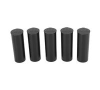 Sonew Lot de 25 Tubes de Stockage de Pièces de Monnaie en ABS pour la Collecte de Centimes Américains, Porte-monnaie en Tube en Plastique de 40 Capacités avec Couvercles Marqués et Autocollants