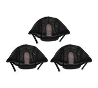 Sonew Lot de 3 bonnets de perruque en forme de dôme en nylon doux et respirant pour faire des bonnets de perruque flexibles pour faire des perruques