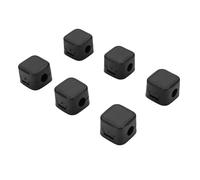 Sonew Lot de 6 Serre-Câbles Magnétiques avec Tampons Adhésifs - Cordon de 7,5 Mm pour Bureau, Voiture, Table de Nuit - Support de Fil Magnétique Puissant pour Cordons d'alimentation USB - Ensemble