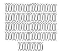 Sonew Lot de 9 Peignes de Finition en Forme de U, Extensibles, Invisibles, Flexibles, Pinces à Cheveux pour Chignon, Peignes Latéraux, Clips de Fixation de Finition pour Femmes et Filles