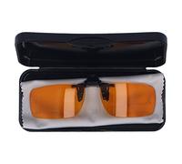 Sonew Lunettes Bloquant la Lumière Bleue, Lunettes de Jeu sur Ordinateur avec Nez Rabattable à 180 ° pour Soulager la Fatigue Oculaire Numérique, Protection Anti-yeux (A. Les capacités d'Ain)