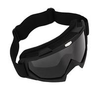 Sonew Lunettes de Ski d'extérieur élégantes avec Design Antibrouillard pour le Cyclisme Sportif et la Moto dans un Cadre Mat (Lentille grise)