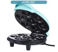 Sonew Machine à beignets Dash Mini Donut Maker Machine Makes 7 Doughnuts 700W Double-sided electromenager gaufrier Prise UE verte