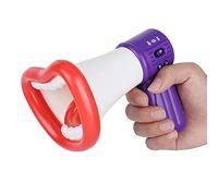 Sonew Mégaphone Jouet Changeur de Voix avec Fonctionnalités d'enregistrement - Anniversaire Amusant pour Les Enfants, Favorise l'interaction et Le Développement