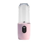 Sonew Mélangeur Portable 500ML, Presse-agrumes électrique Rechargeable par USB, Tasse 20800 Tr/min, Haute Vitesse pour Secouer le Broyeur à Glace, Voyage, Extérieur, Maison, Salle de Sport