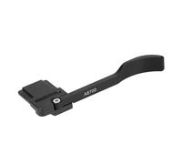 Sonew Metal Hot Shoe Thumb Up Rest Hand Grip, Hot Shoe Thumb Up Rest Hand Grip pour A6700 Camera Aluminium Alloy Ergonomic Design (Black)