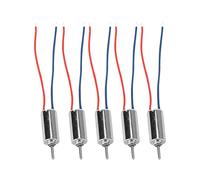 Sonew Micro Moteur sans Noyau DC 4.5V, 5 Pièces, Mini Taille 32250 Tr/min 4mm X 8mm à Faible Bruit pour Modèles D'avions, Jouets électroniques