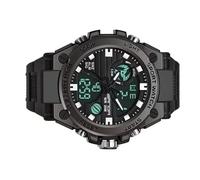 Sonew Montre de Sport électronique pour Hommes avec Lumière Lumineuse et Mouvement à Quartz à Double Affichage pour Les Fonctions Date et Chronographe
