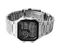 Sonew Montre de Sport Numérique Vintage élégante pour Hommes - Design Lumineux en Acier Inoxydable avec Découpe - Caractéristiques