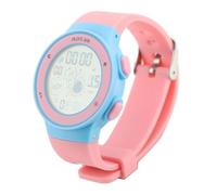 Sonew Montre Numérique pour Enfants avec Rétroéclairage LED coloré, Chronomètre et Calendrier 50 M, Alarme, Bracelet en TPU, Affichage 12/24 Heures (Ours Rose)