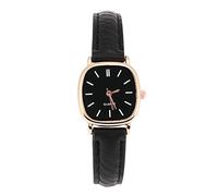Sonew Montres À Quartz pour Femme Design Simple Analogique Montre-Bracelet Confortable Bracelet en Cuir Lady Montre Bracelet Femelle Montres Montres pour Adolescents