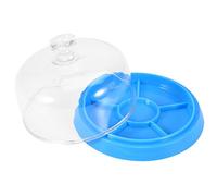 Sonew Montres Mouvement Antipoussière Anti-poussière Anti-Perdue Plateau De Stockage De Boîte pour Les Montres Mouvement Pièces, Bijoux, Perles avec 6 Compartiment