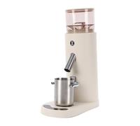 Sonew Moulin à café électrique, Statique, Rechargeable, avec 60 Réglages et Minuterie de Mémoire, pour Infusion Froide Goutte à Goutte, Usage Domestique (685 Abricot)