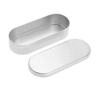 Sonew Nail Tools Stérilisateur Plateau, Boîte À Aiguilles de Désinfection, Boîte de D'aiguille Médicale de Plateau de Stérilisateur D'acier Inoxydable D'outils de Clou(16x5.5cm)