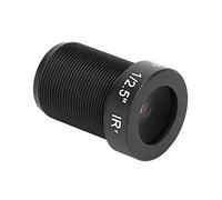 Sonew Objectif de caméra 5MP Objectif de Surveillance Grand Angle HD Objectif Fixe de 6 mm, Format d'image 1/2,5, Montures M12