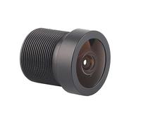 Sonew Objectifs de caméra fisheye 2,1 mm, 160 ° M12 x 0,5 caméra IP - Version pour puces CCD 1/3" et 1/4", Objectifs de caméra de Surveillance Grand Angle