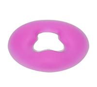 Sonew Oreiller de Massage du Visage en Silicone, Coussin de Détente Rond à Fond Souple pour Salon de Beauté Spa, Oreiller Face vers le Bas pour Homme Femme Repos au Bureau