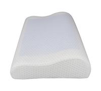 Sonew Oreillers de Soutien du Cou pour Dormir, Oreiller en Mousse à Mémoire de Forme en Gel Rafraîchissant Oreiller Cervical Ergonomique de Conception Ondulée pour la Maison et