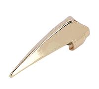 Sonew Outil Professionnel de Séparation des Doigts en Alliage, Tresses Durables, Anneau de Sélection pour Extensions de Perruques et Style Dreadlocks, 2.0 Pouces (GOLD)