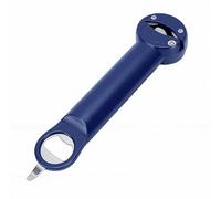 Sonew Ouvre-bouteille Réglable Ouvre-bocal Télescopique avec Engrenage Robuste en Acier Inoxydable pour une Ouverture Facile des Bouteilles Couvercles de Bocaux 2,5-9,5 Cm Poignée (BLUE)