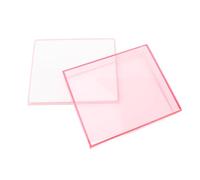 Sonew Palette de Cils avec Couvercle, Support de Cils de Greffe de Faux Cils Boîte en Acrylique Épaissie, Organisateur D'extension de Cils étanche à la Poussière, adapté à la