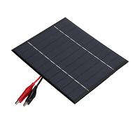 Sonew Panneau Solaire 2,5 W Poly Cellule Solaire pour Projets de Bricolage, Module Compact pour le Chargement, Léger et Utilisation en Extérieur