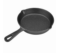 Sonew Panoute en Fonte de Fonte Vintage Pan à Frire 16 Cm et 20 Cm pour Le Chauffage Uniforme - Antiadhésif, Polyvalent, pré-assaisonné pour Le Four, Poêle, Grill, Feu de - pour Le Gaz, (16 cm)