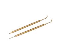 Sonew Paquet De 2 Peignes À Cils, Peigne Cassant Sans Dents, Outil De Séparation De Cils À 2 Extrémités, Brosse Avec Permanente De Cils, Outil De Levage De Cils Pour Salon De Cils À Sourcils