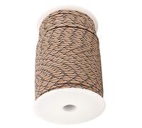 Sonew Paracorde Réfléchissante Polyvalente 550 avec 9 Brins pour Activités de Plein Air - Camouflage Forestier 100 M (Camouflage du désert)