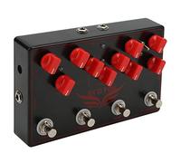 Sonew Pédale de Guitare Synthétiseur 4 Pouces, Effets d'overdrive de Chorus de Retard pour Musiciens