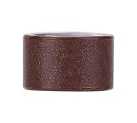 Sonew Perles en Aluminium et Silicone pour Tubes d'extensions de Cheveux, 500 Pièces, Décorations de Tressage Marron foncé pour la Coiffure (Marron (5)