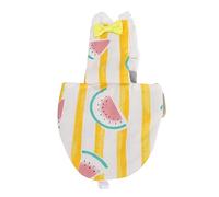 Sonew Pet Bird Couches de Vol Réutilisables Reutilisables Suit de Vol avec Conception d'arc, Strape SUPPORTABLE RÉGLABLE 9X5CM pour LA CACCAPE AFRICANE (S pastèque)