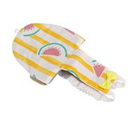 Sonew Pet Bird Couches de Vol Réutilisables Reutilisables Suit de Vol avec Conception d'arc, Strape SUPPORTABLE RÉGLABLE 9X5CM pour LA CACCAPE AFRICANE (L pastèque)