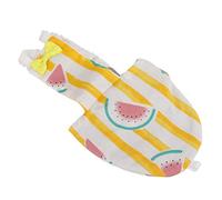Sonew Pet Bird Couches de Vol Réutilisables Reutilisables Suit de Vol avec Conception d'arc, Strape SUPPORTABLE RÉGLABLE 9X5CM pour LA CACCAPE AFRICANE (M pastèque)