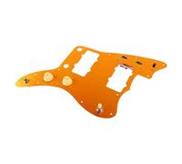 Sonew Pickguard chargé avec Double Pickups, Ensemble d'accessoires de Plaque Arrière à Gratter pour Guitare Précâblée en Perles Blanches (Or GP504)