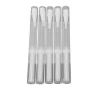Sonew Pinceau Vide de Stylo D'huile D'ongle de 4,5 Ml, Stylo D'huile de Traitement D'huile D'ongle Remplissable Transparent, Outils de Manucure Cosmétiques