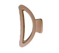 Sonew Pinces à Cheveux à Forte Tenue, Forme Demi-ronde, Pinces de Coiffure pour Femmes, Marron Clair givré