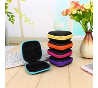 Sonew Piste de Stockage de Boîtier de Boîtier Dur Compact pour écouteur, Câble USB et Anneau de clé - Organisateur Noir élégant pour électronique et Accessoires