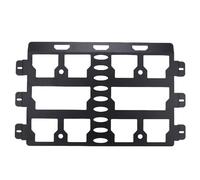 Sonew Plaque de Montage de Boîte à Outils, Base de Montage Mural au Sol en Acier au Carbone Robuste pour Boîte à Outils, avec Connexion Modulaire, 25,94x14,06x0,6 Pouces