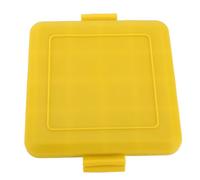 Sonew Plateau de Gril pour Grille-pain à -ondes avec Motif Cœur - Presse à Panini Non électrique en Silicone et en Acier Inoxydable pour Fromage grillé Croustillant, Toasts et Sandwichs de (YELLOW)