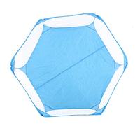 Sonew Play PlayPen Portable avec un Maillage Transparent pour une Visualisation et une Interaction Faciles - Tente de Cage de Compagnie Pliable et Légère pour une Utilisation en Plein Air, Bleu (BLUE)