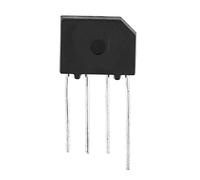Sonew Pont de Diodes 2A 1000V, Pont Redresseur Plat avec Une Bonne capacité de Température et de Cycle d'alimentation, pour Appareils électroménagers et Circuits électroniques (10 pièces vendues)